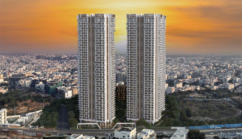 TEAM4 Arka – Twin Tower Exterior View at Dusk