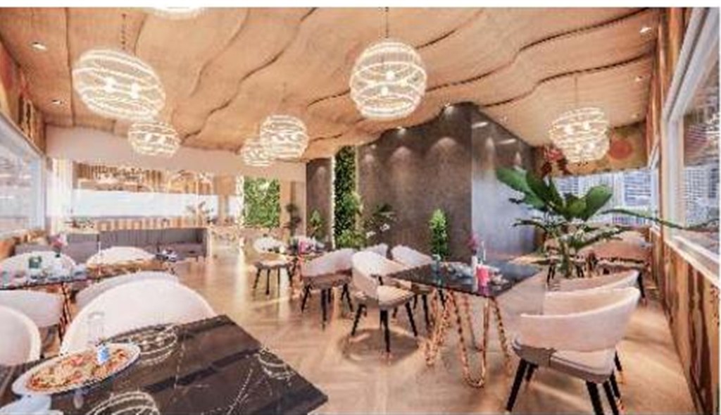 Arka – Clubhouse Café Lounge Interior
