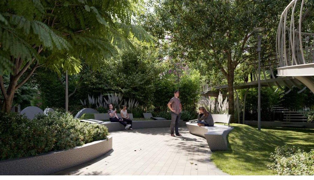 Arka – Landscaped Seating Plaza